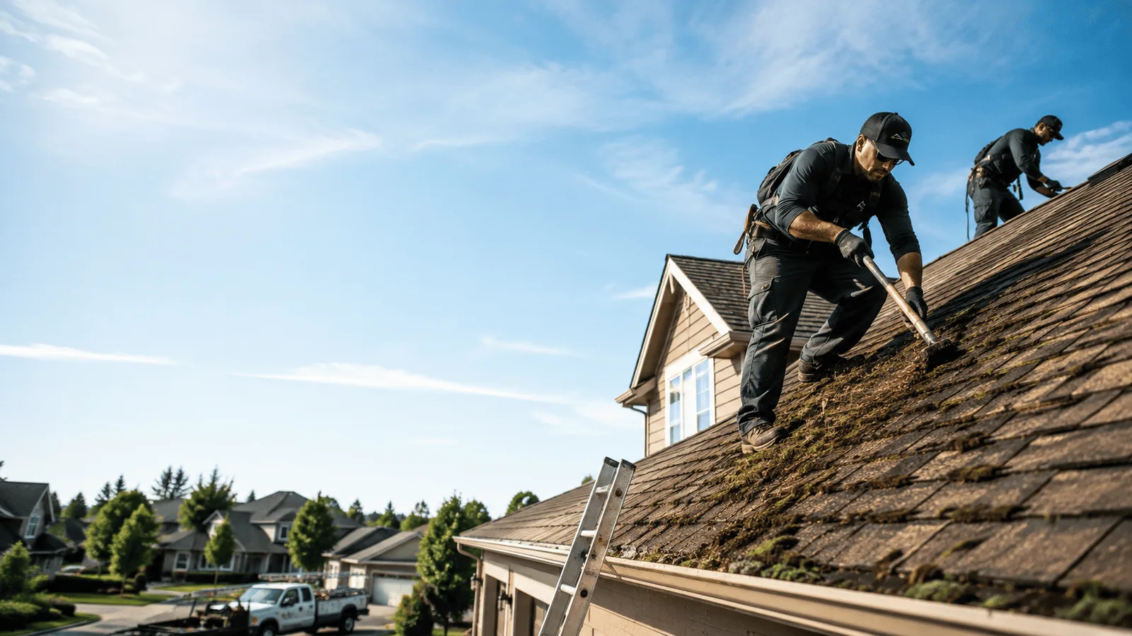 Roof Moss Removal in Franklin, MA near me